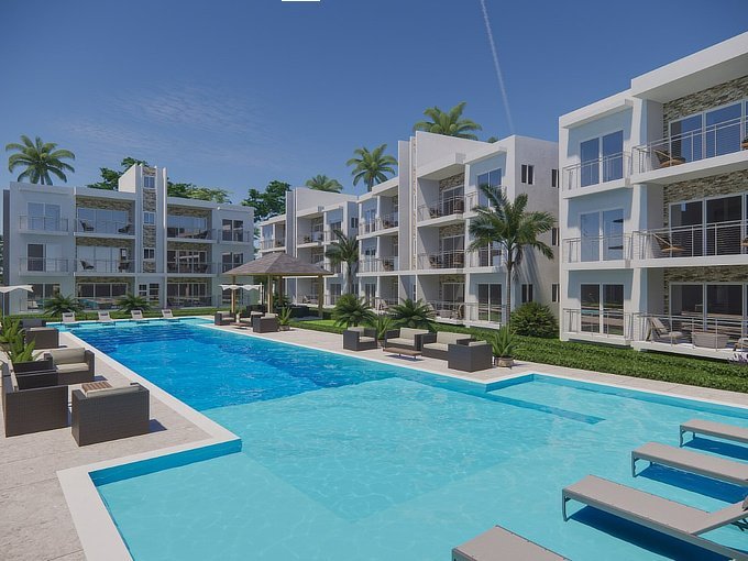 Residencial Blue Spring 2BR Condo - Sosua