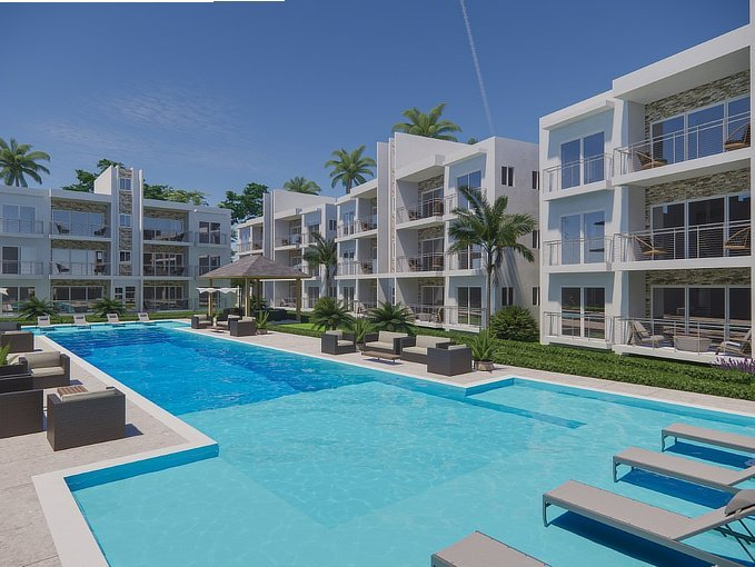 Residencial Blue Spring Condominio 3BR - Sosua